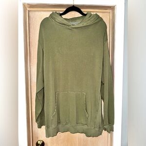 Aerie boyfriend oversized green hoodie size L